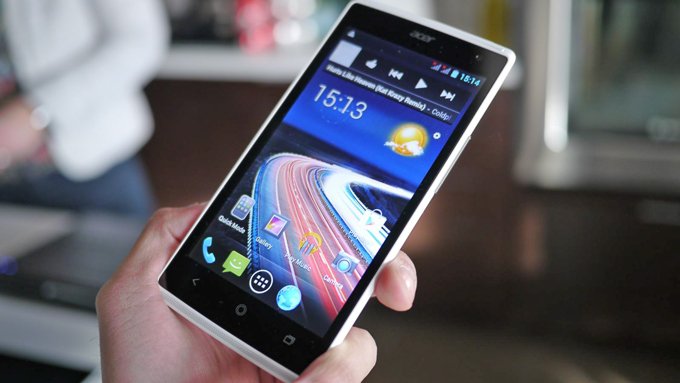    Acer Liquid Z5  $230