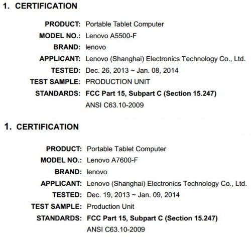 FCC     Lenovo