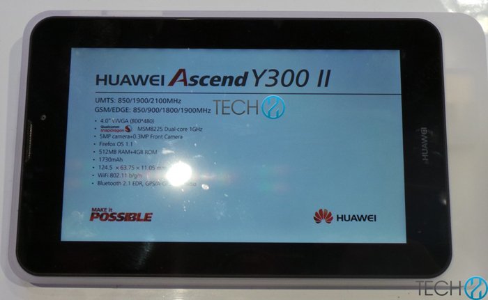  Huawei Ascend Y300 II   Firefox OS:  
