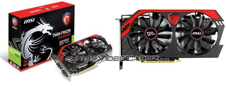 MSI     GeForce GTX 750  GeForce GTX 750 Ti