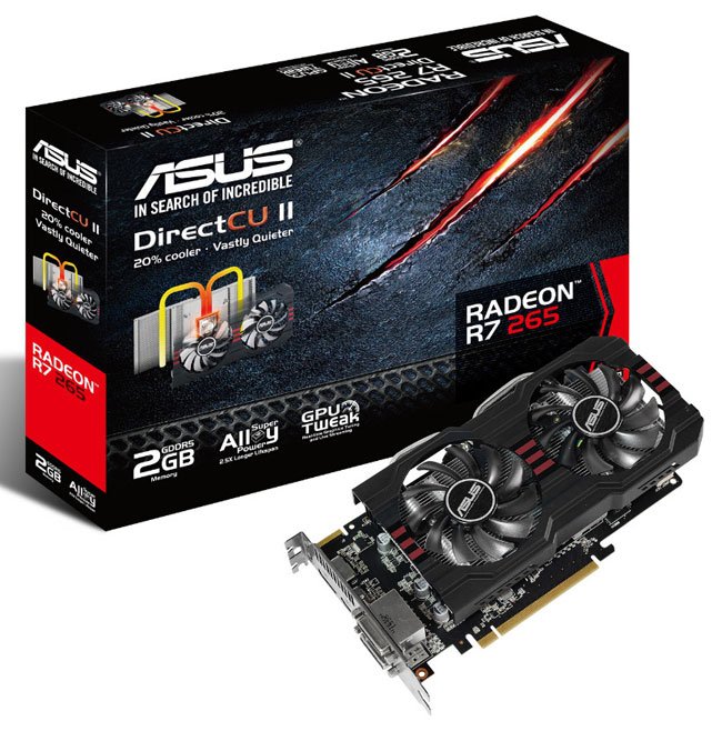 &#61487;&#61487;&#61487;ASUS    R7 265 DirectCU II