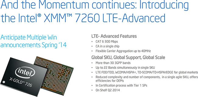 Intel  64-  Atom,   LTE-