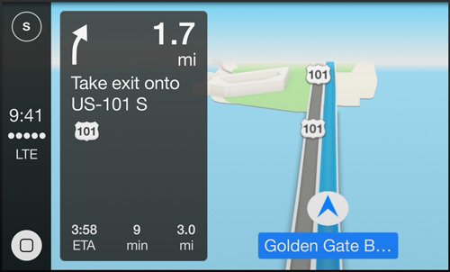 Apple CarPlay объединит iPhone с автомобилем