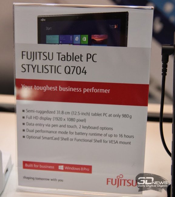 CeBIT 2014:  Lifebook T904   Stylistic Q704   Fujitsu