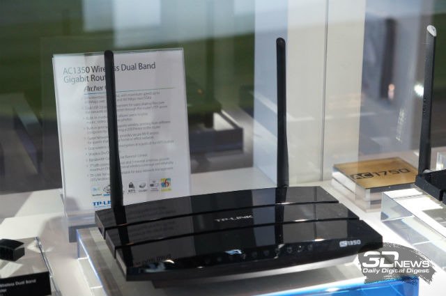 CeBIT 2014:   TP-LINK Archer C5 (AC1350)