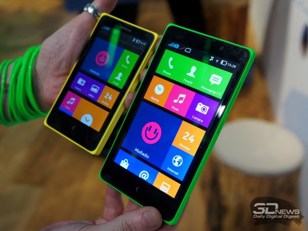 MWC 2014: Nokia X, X+  XL    