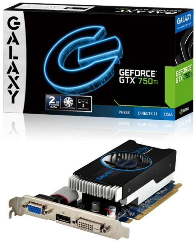  GALAXY GeForce GTX 750/750 Ti     