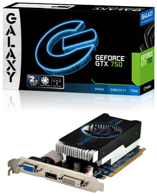  GALAXY GeForce GTX 750/750 Ti     