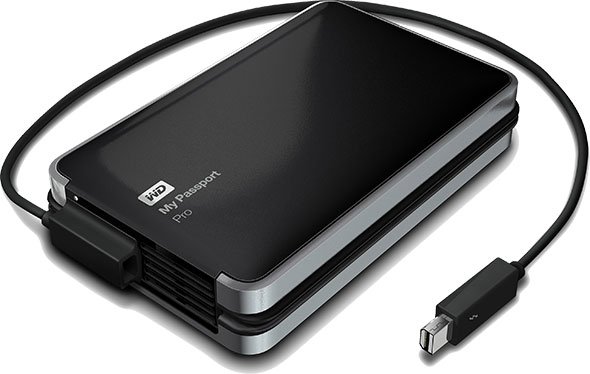 WD My Passport Pro:      Thunderbolt