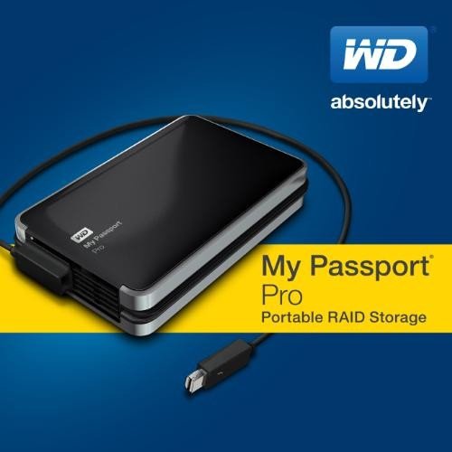 WD My Passport Pro:      Thunderbolt