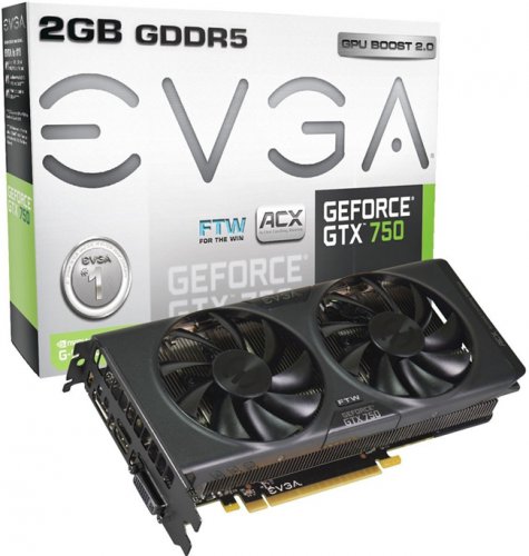 EVGA GeForce GTX 750   FTW   ACX