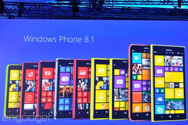 Build 2014:  WP8- Lumia    8.1