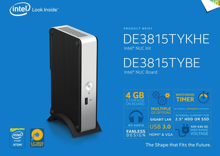 Intel   - NUC   Bay Trail