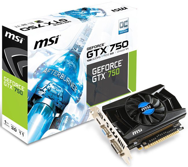 MSI   GeForce GTX 750   